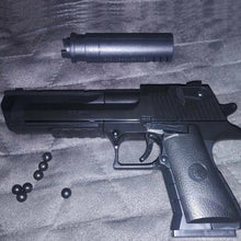 Load image into Gallery viewer, DIY Military Gun Handgun Pistol Desert Eagle Collection Model Can fire Building Blocks Toys For Kids Boys Gifts not Weapon
