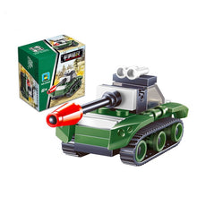 Load image into Gallery viewer, DIY Military Gun Handgun Pistol Desert Eagle Collection Model Can fire Building Blocks Toys For Kids Boys Gifts not Weapon
